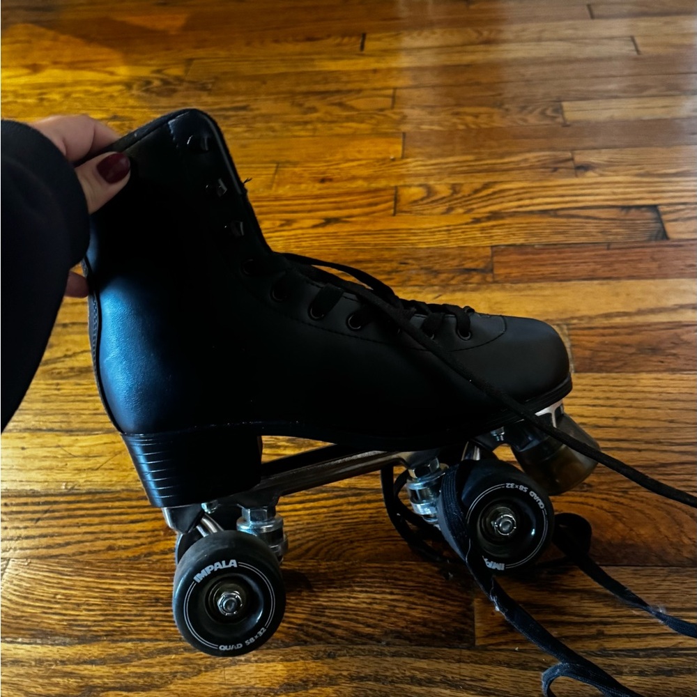 Impala Classic Black Roller Skates - essentially new
